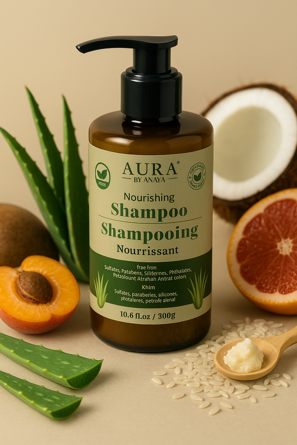 Ritual de Limpieza Aura – Champú Nutritivo para el Cuero Cabelludo