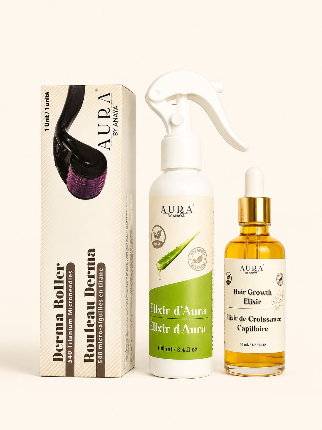 Rituel complet de repousse des cheveux