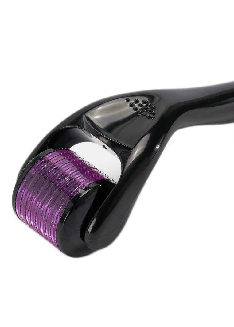 Rouleau Derma Premium pour cuir chevelu – Micro-aiguilles en titane de 0,5 mm