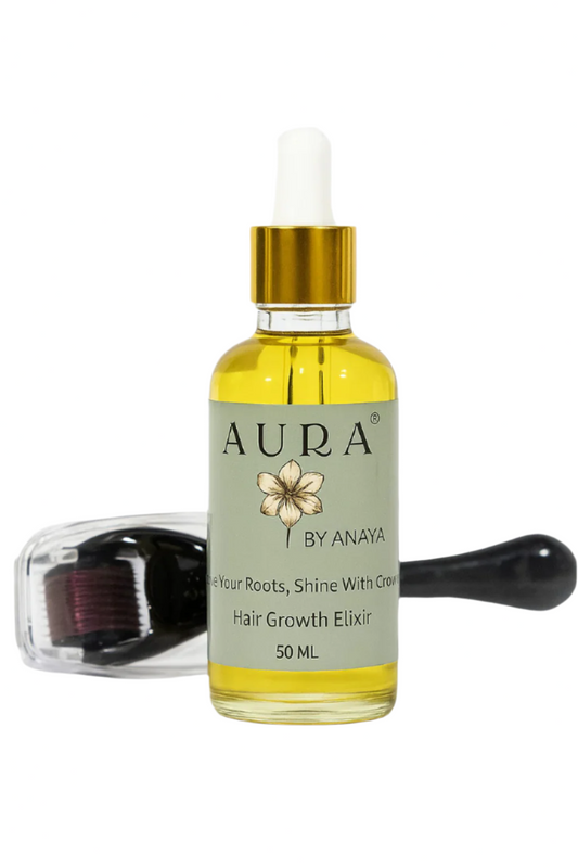 Hair Revival Duo: Hair Growth Elixir & Derma Roller Set